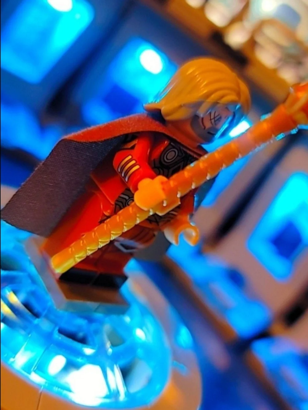 Thor Odin Minifigure Lego Compatible